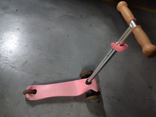 Patinete infantil 3 ruedas rosa