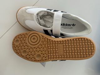 Adidas Jane Bailarinas Beige y Blancas