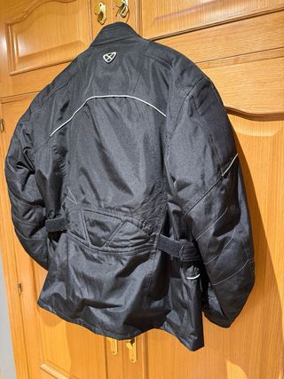Chaqueta Moto Ixon Fire Dual Negra