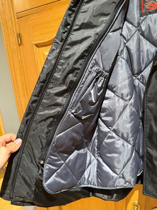 Chaqueta Moto Ixon Fire Dual Negra