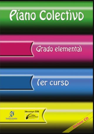 Libro Piano Colectivo Elemental 1 enclavecreativa