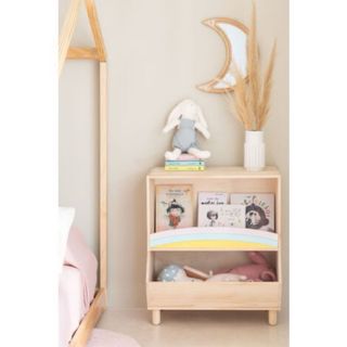 Mueble Organizador juguetes Madera Rainbow