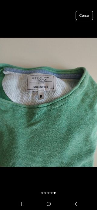 Jersey Springfield Verde Talla M