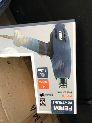 Pistola de aire caliente FERM 2000W