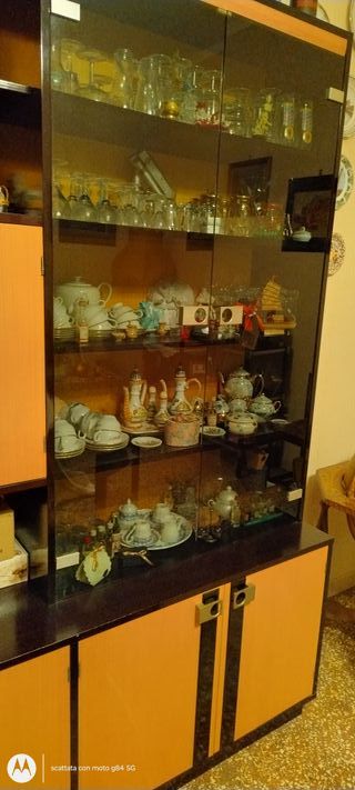 Mobile bar anni 70/80 con radio