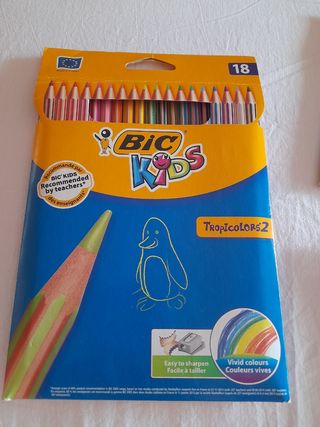 Lápices de colores BIC 18 unidades