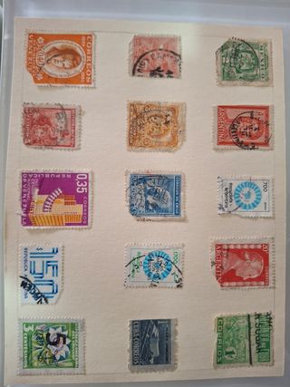 Colección de sellos del mundo