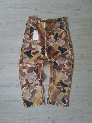 Camo Carpenter Pants Pantalon Camuflaje Zara Hombre PANTALONES DE