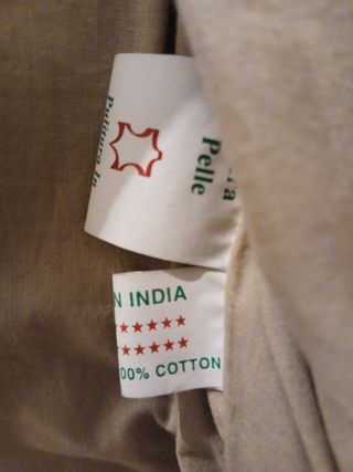 Giacca in pelle nera