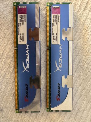 Memoria RAM Kingston HyperX DDR3 2GB