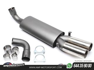 SILENCIOSO TRASERO DEPORTIVO AUDI 80/90/COUPE