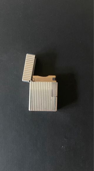 Mechero S.T. Dupont Bañado Línea 2 Plata