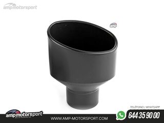 COLA DE ESCAPE TIPO RS4 LADO DERECHO NEGRA