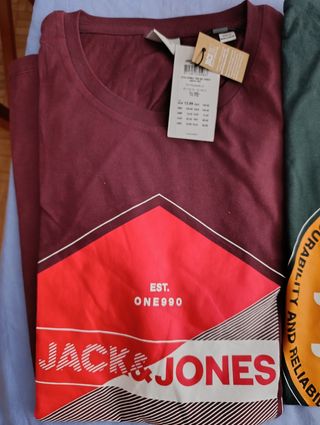 Camisetas Jack & Jones Talla XL