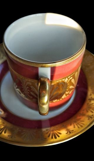 Set caffè Bavaria porcellana anni '40/'50