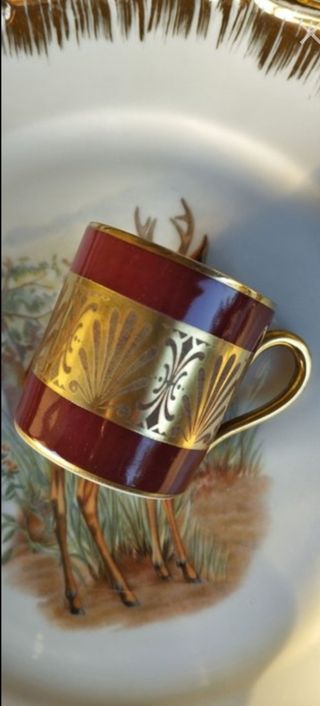 Set caffè Bavaria porcellana anni '40/'50