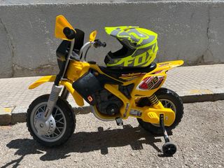 Moto Eléctrica Injusa Drift ZX Amarilla
