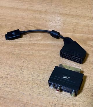 Adaptador AV SCART a RCA