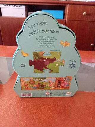 Puzzle Djeco Los Tres Cerditos