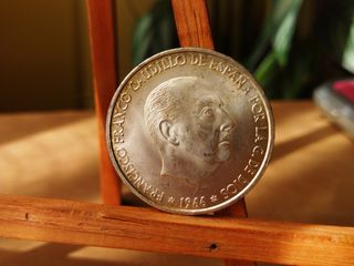 Moneda Plata 100 pesetas SC 1966 *19*66 Franco