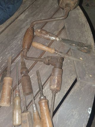 Attrezzi antichi da falegname