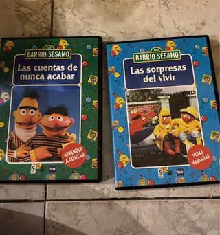 DVDs de Barrio Sésamo