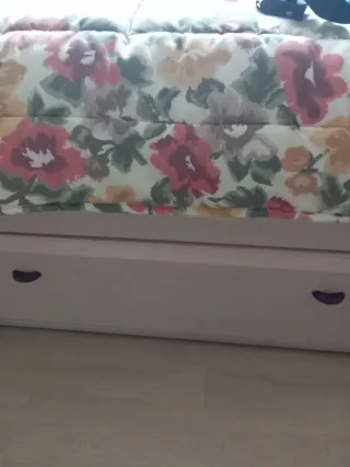 2 edredones iguales de 90+ volante cortina+sillón