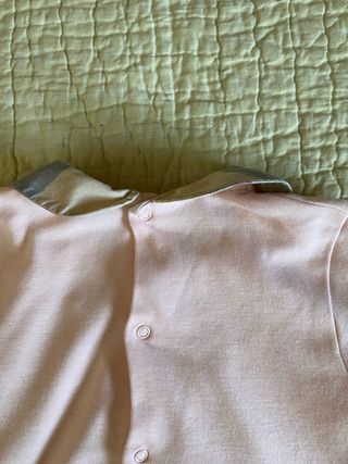Pijama Burberry Rosa 12 Meses