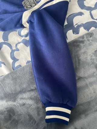 Chaqueta Bomber Bershka Azul Talla XS