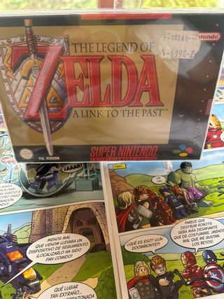 The Legend of Zelda: A Link to the Past SNES (Esp)