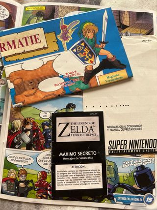 The Legend of Zelda: A Link to the Past SNES (Esp)