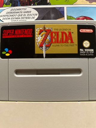The Legend of Zelda: A Link to the Past SNES (Esp)