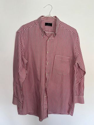 Camisa de cuadros FEBEL roja