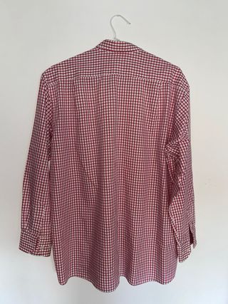 Camisa de cuadros FEBEL roja