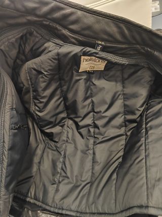 Chaqueta de Moto Helston's Cuero Marrón