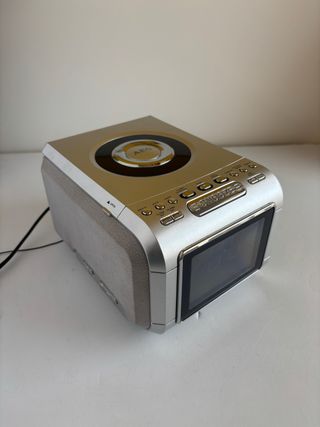 Radio Despertador AEG Plata
