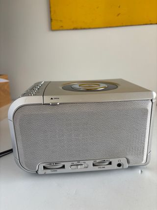 Radio Despertador AEG Plata