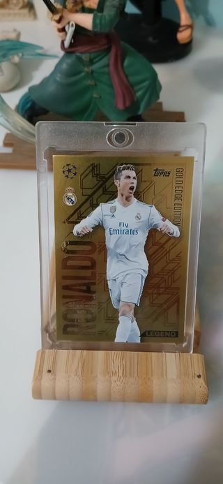 Carta Topps Cristiano Ronaldo Golden Edge Edition
