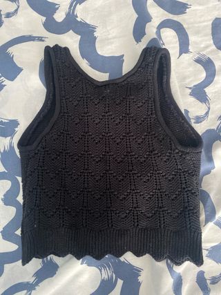 Top negro Lefties niña 11/12