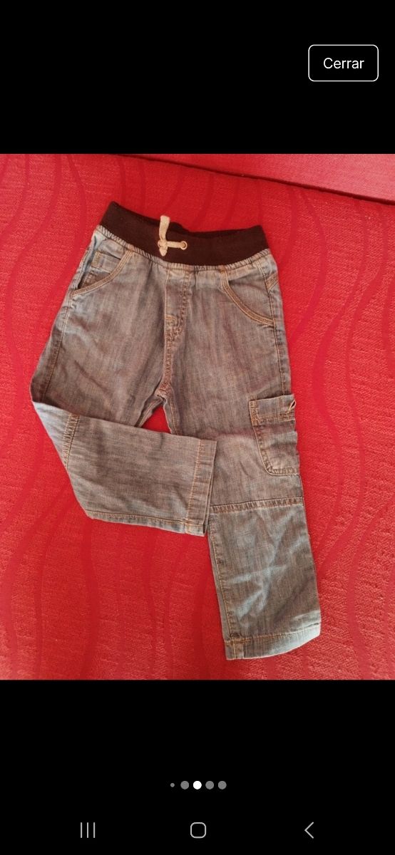 Pantalones largos niño