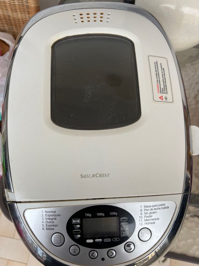 Panificadora SilverCrest Blanca