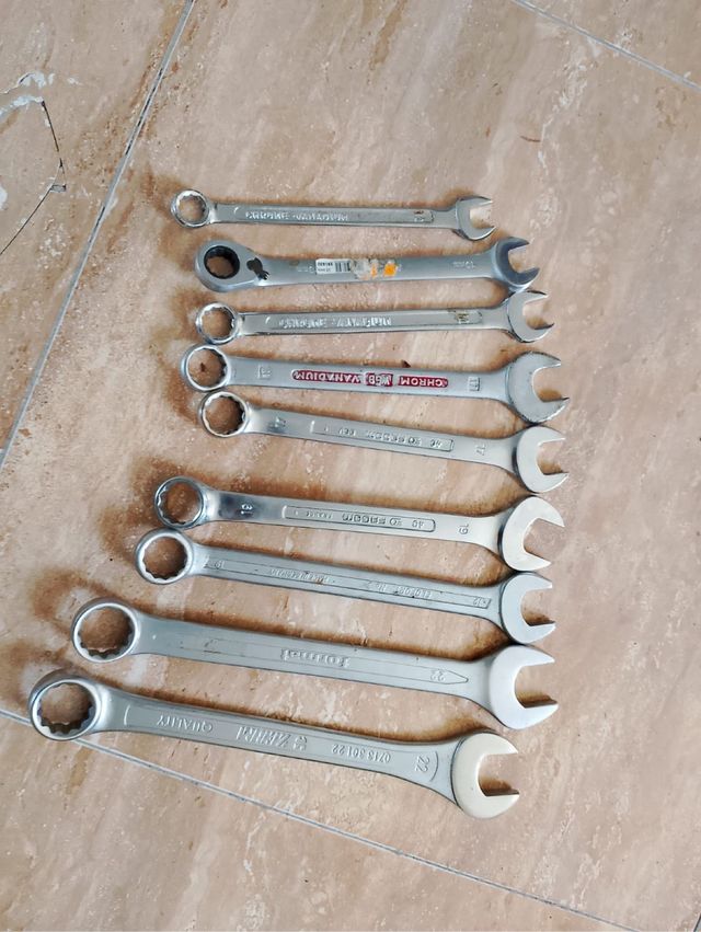 Juego de llaves planas