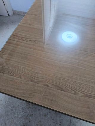 Mesa camilla de madera  Medidas: 120x70x71 