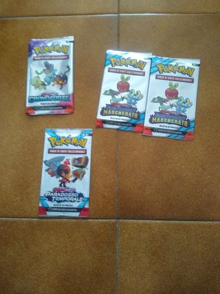 Bustine Pokémon più mystery box