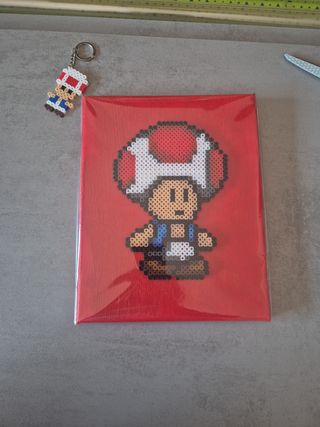 Cuadro Pixel Art Toad