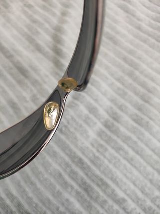 Gafas Prada Unisex Vintage Originales Negras