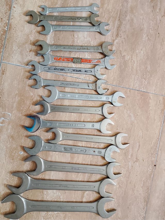 Juego de llaves planas