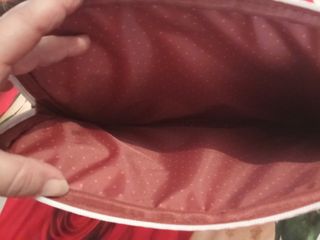 Bolsa Porta Documentos Mafalda Rosa Nueva,sin usar