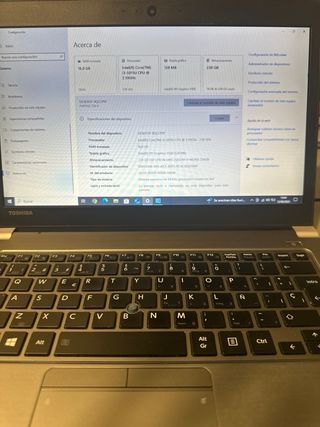 Portátil Toshiba Portege Gris