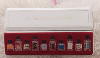 Set di 10 profumi in miniatura della collezione Paris